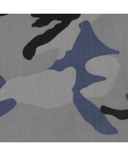 Snood Camouflage Gris