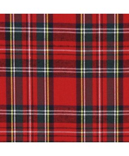 Snood Écossais Rouge Classique