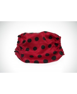 Snood Rouge Coccinelle taille standard (snood cocker )